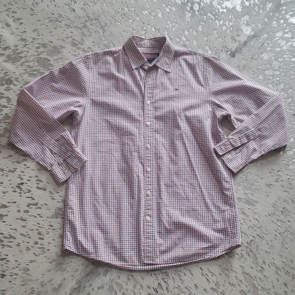 Vineyard Vines Other - Vineyard Vines Boys XL (20) Whale Shirt Plaid